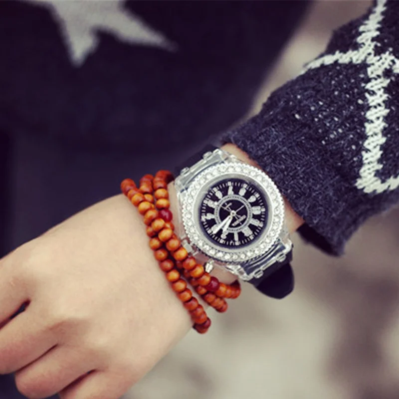 

Luminous Wristwatch Korean Fashion Exo Quartz Watch Relogio Feminino Women Watches Reloj Mujer Dress Watches Casual Watch