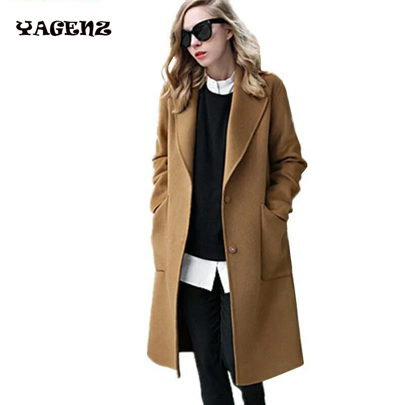 Women Woolen coat Winter Floral Faux Fur Coats 2015 Lapel