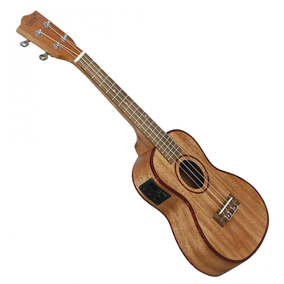 Havaiana com Captador Eletroacústico de 24 Abalone com 4 Cordas de 18 Ukulele Pol. Fret Guitarra Embutido eq - Image 3