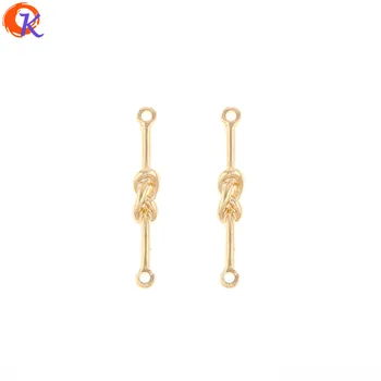 

Cordial Design 200Pcs 4*29MM Jewelry Accessories/Earring Connectors/Tie Knot Shape/DIY Making/Hand Made/Earring Findings