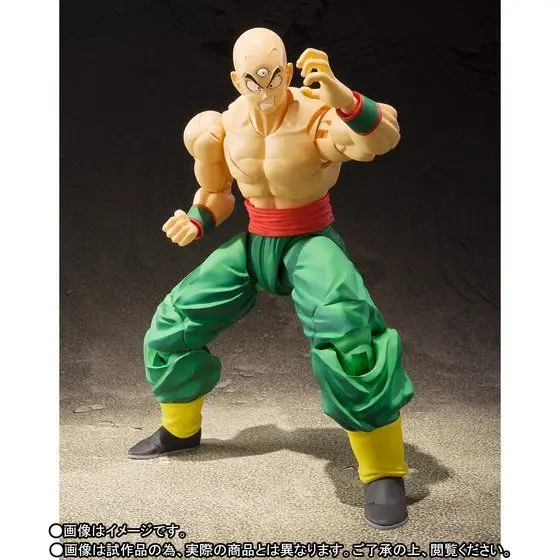 Оригинальные BANDAI Tamashii nages S. H. Figuarts(SHF) Эксклюзивная Фигурка-Tenshinhan от "Dragon Ball Z"