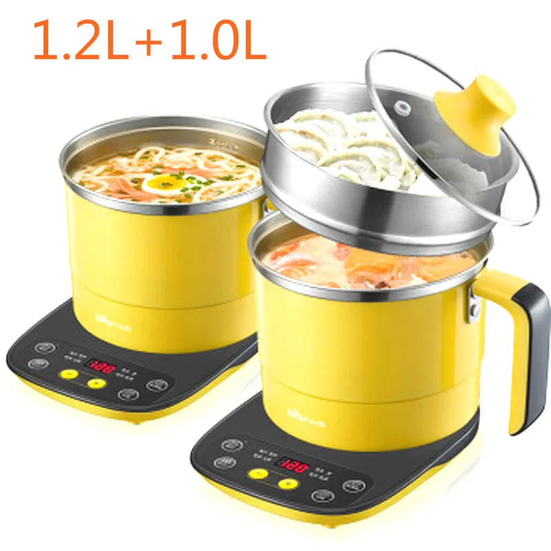 JA25 Mini Stainless Steel Multi Cookers Split Type Electric Hot Pot