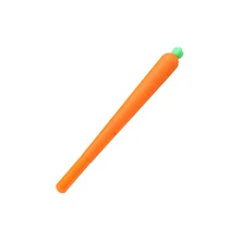 0.5mm Novelty Fresh Carrot Gel Pen Promotional Gift Stationery School Office Supply Birthday Gift Kawaii Frosted pen deluxe gel pen birthday gift pen