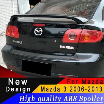 

High quality ABS spoiler For Mazda 3 M3 sedan 2006 to 2013 Rear wing primer or any color spoiler