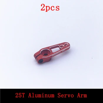 

2pcs/lot 25T Aluminum Servo Arm Reinforced Metal Rudder Steering s for RC FUTABA/Sakura/D4 Drift Crawler Cars Tools