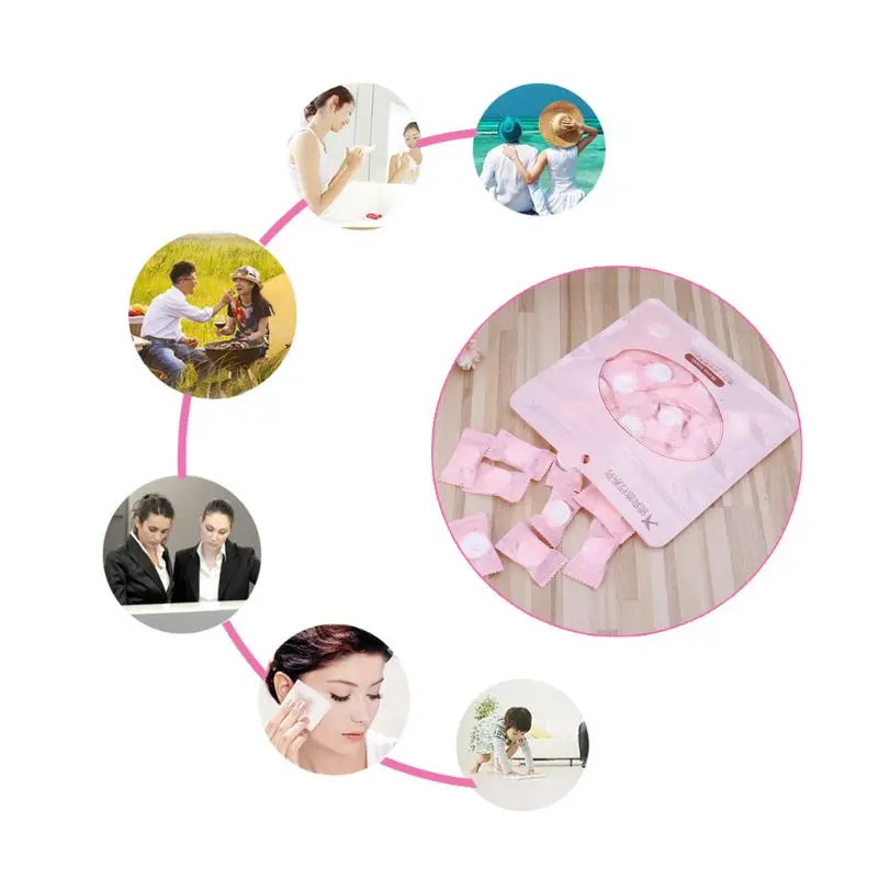 

30pcs Portable Tourism Compressed Towel Outdoor Magic Disposable Washcloth Wipes