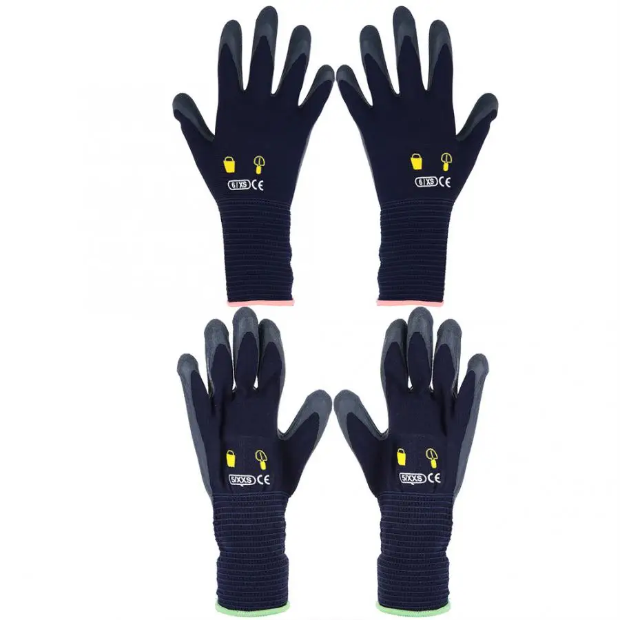 Рабочие перчатки садовые перчатки 1 пара Нескользящие износостойкие рабочие садовые перчатки для защиты от порезания рабочие перчатки безопасность