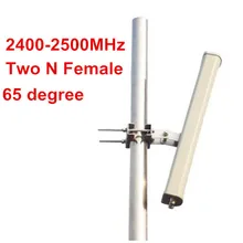 Секторная антенна OSHINVOY 2,4g 2,4G 65 градусов, панельная антенна, вертикальная поляризация mimo 2,4G, секторная антенна