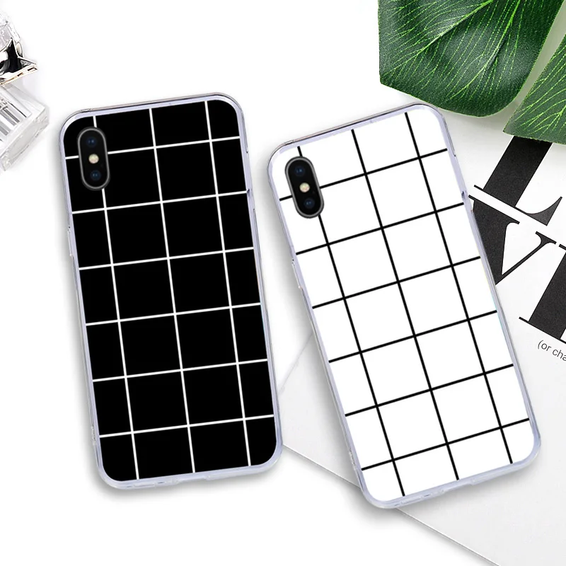 Case For Apple iPhone 6 6s 7 8 Plus/4S 5s SE Silicone Cover For IphoneX/10 Phone Bags Protective Painted Design Shell Cases