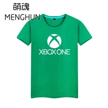 Фанаты игры Футболка игровая консоль логотип значок эмблема печать хлопок короткий рукав мужские футболки xbox футболки ac620