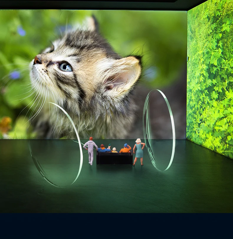 DeePoon E3 настоящий 4K 3840*2160 виртуальной реальности Гарнитура VR гарнитура 3D Очки виртуальной реальности VR очки для ПК игры с видео HD гигантский Экран
