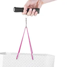 1 шт. ЖК-дисплей с подсветкой 10g 40 кг путешествия Портативный чемодан, багаж чемодан сумка Вес цифровой Крюк для взвешивания Весы Кухня