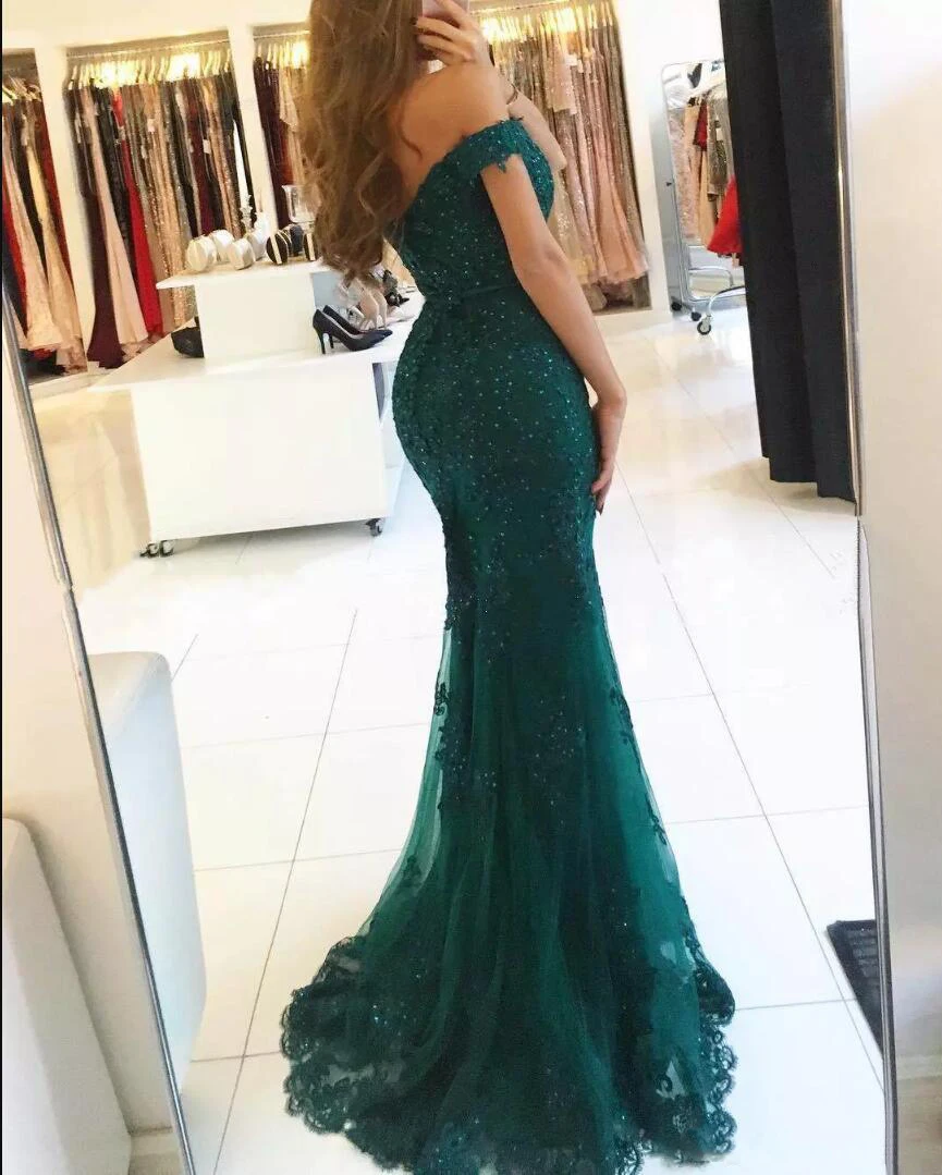 hot-sale-charming-dark-green-prom-dresses-lace-appliques-off-the-shoulder-mermaid-evening-dress-long-party-gowns