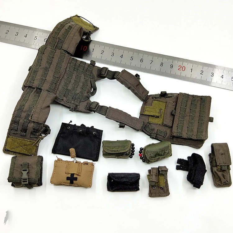 

1/6 US NAVY SEAL UNDERWAY BOARDING UNIT MMS9003 Chest Hanging with Other Bags for 12''Action Figures
