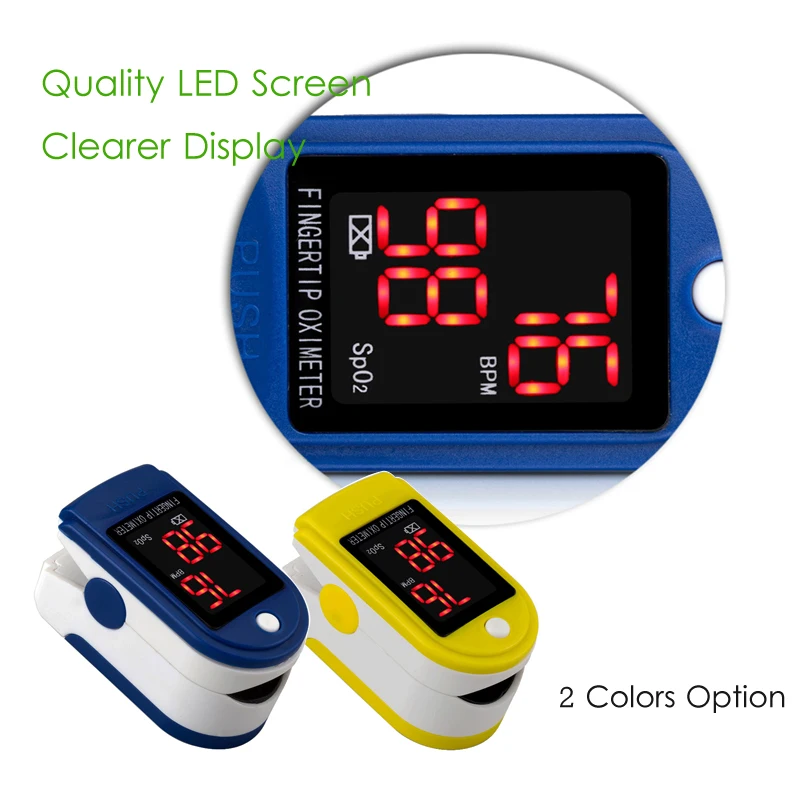 

Finger Pulse CE Pulsioximetro Fingertip Oximeter Tensiometro Blood Oxygen Meter SPO2 De Pulso Dedo Saturation Oximeter