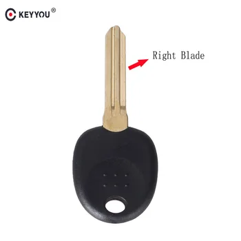 

KEYYOU 10X Right Key Blade Transponder Chip Key Shell Case For HYUNDAI Coupe Tucson Elantra Accent Santa Fe i10 Key
