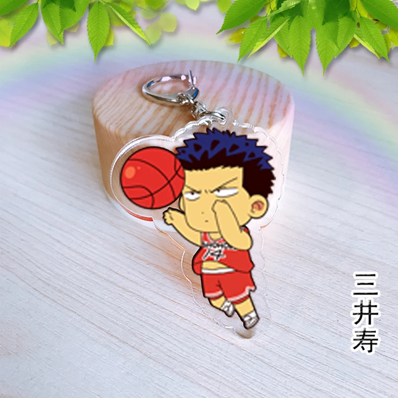 Брелок аниме Slam Dunk мультяшная фигурка Akagi Hanamichi Sakuragi рукава Mitsui акриловый