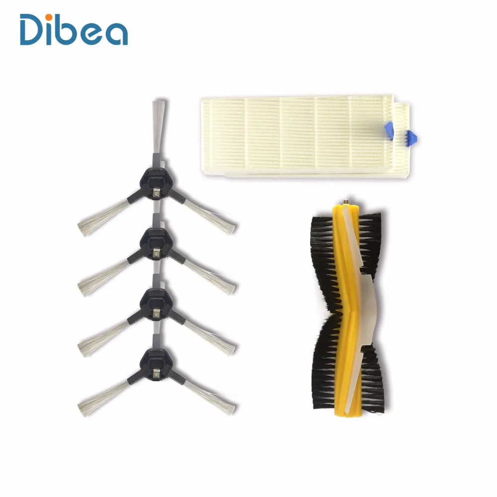 

Side Brush, Hepa Filter and Rotating Brush Promotion Dibea D900 Vacuum Cleaner Parts Smart Robotic Vacuum Kits