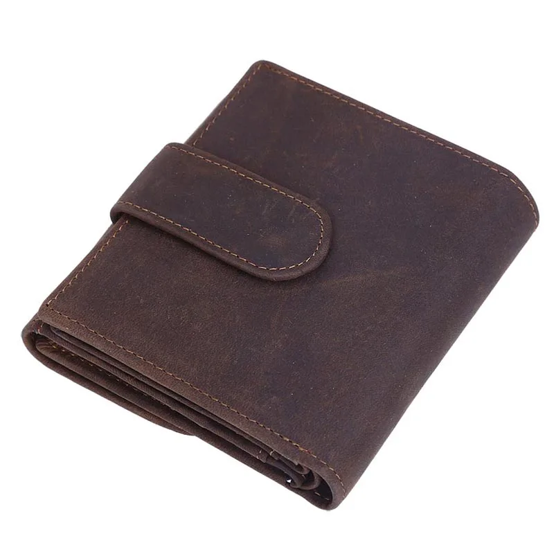 

TIDING Free shipping men casual purse credit card holder vintage outlook cowhide leather purse 6236