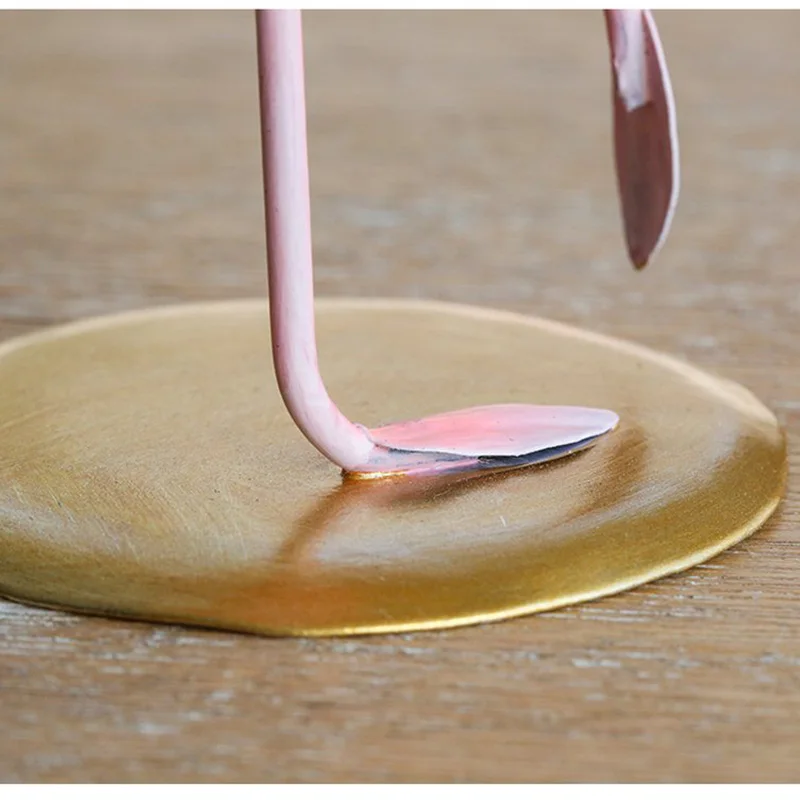 High Quality Resin Pink Flamingo Decor For Home Decoration Accessories Sculpture Figurine Gifts Wedding Supplies Home Decor (13)