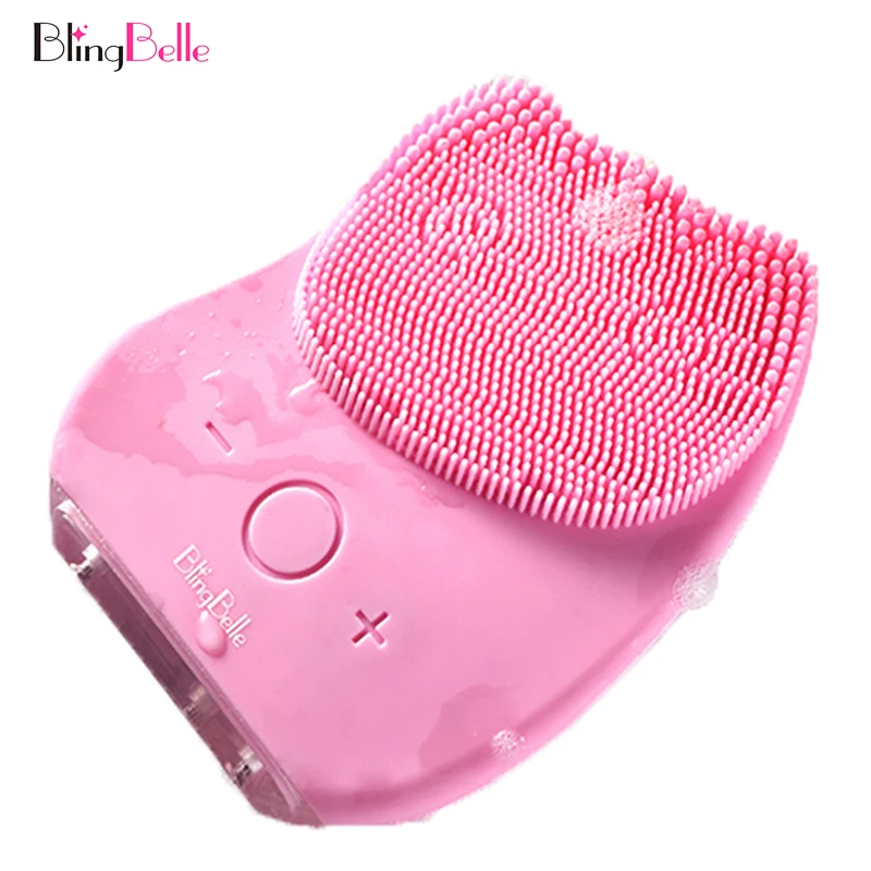 BlingBelle ультразвуковая щетка для лица высокочастотная 5 в 9 зубчатая электрическая