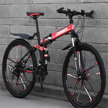 

Sports and Entertainment One Wheeled Mountain Bike Folding Riding Off Road Double Shock Absorbing Speed Racing