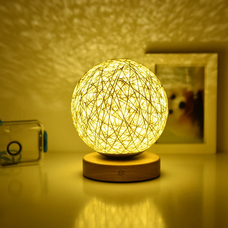 bright table lamp