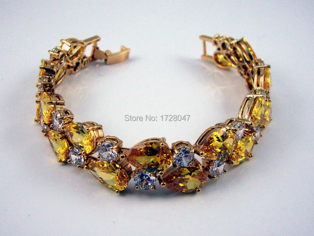 Лидер продаж! Белый покрытый Мона Лиза Многоцветный кубический циркон браслеты браслет для женщин Рождественский подарок роскошные ювелирные изделия невесты