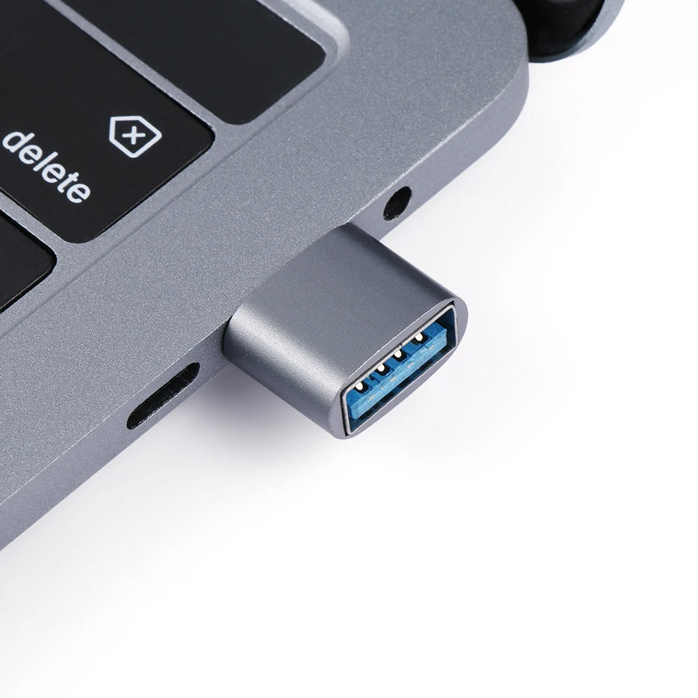 4 шт. металлический USB-C 3,1 type C к USB 3,0 адаптер конвертера otg для смартфонов Android otg адаптер Аксессуары