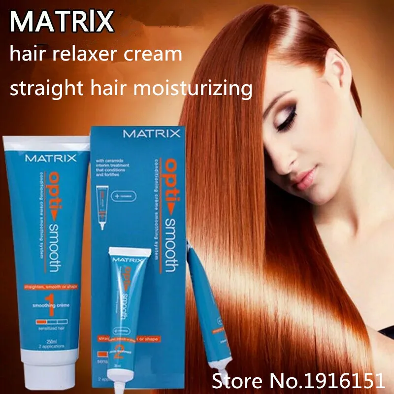 2tubes 250ml 30ml Professional Hair Relaxer Cream Smoothing