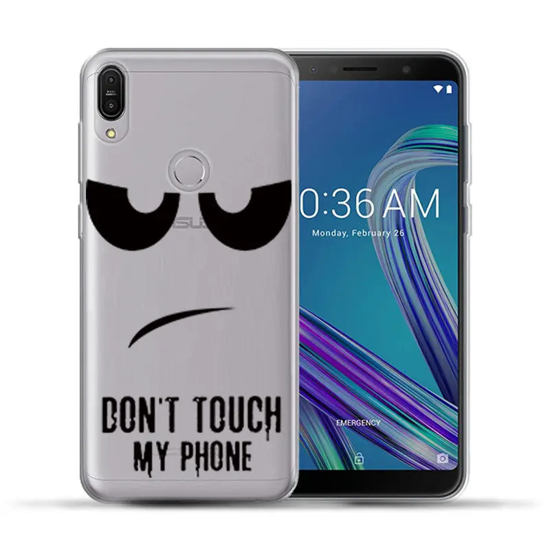 Arvin Clear Silicone Pattern Cover for ASUS Zenfone max Pro m1 ZB601KL Soft TPU Phone Cases for ASUS ZC520KL ZC554KL ZC520TL Bag (17)
