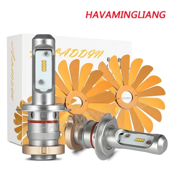 

Car Headlight Bulb COB LED 72W 8000LM 6500K Auto Headlamp 12V 24V fog light H7 H11 H1 H13 H3 9004 9005 9006 for opel vectra