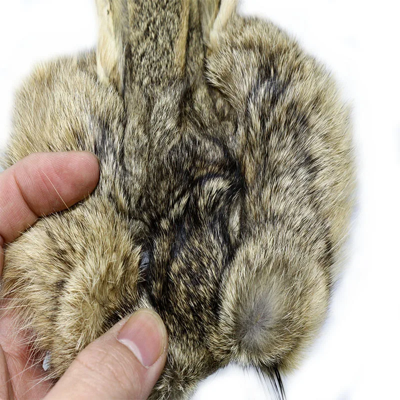 PERSUADER well-chosen hare mask for scud nymph artificial pesca bait lure rich spiky guard hairs rabbit head fly tying materials