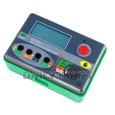 

DHL/EMS 2 LOTS NEW Duoyi DY30-1 Digital Insulation Resistance Megohmmeter Multimeter Tester