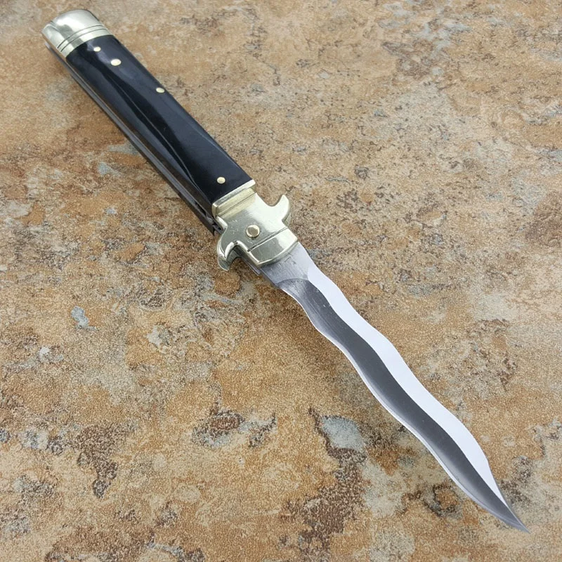 FBIQQ " дюймов акрил ручка итальянский Крестный отец стилет 440C ...