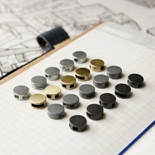 Viajantes vintage acessórios para notebook, corda de metal, planejador de fivela, ferramenta decorativa diy, alta qualidade, loja de papelaria retrô
