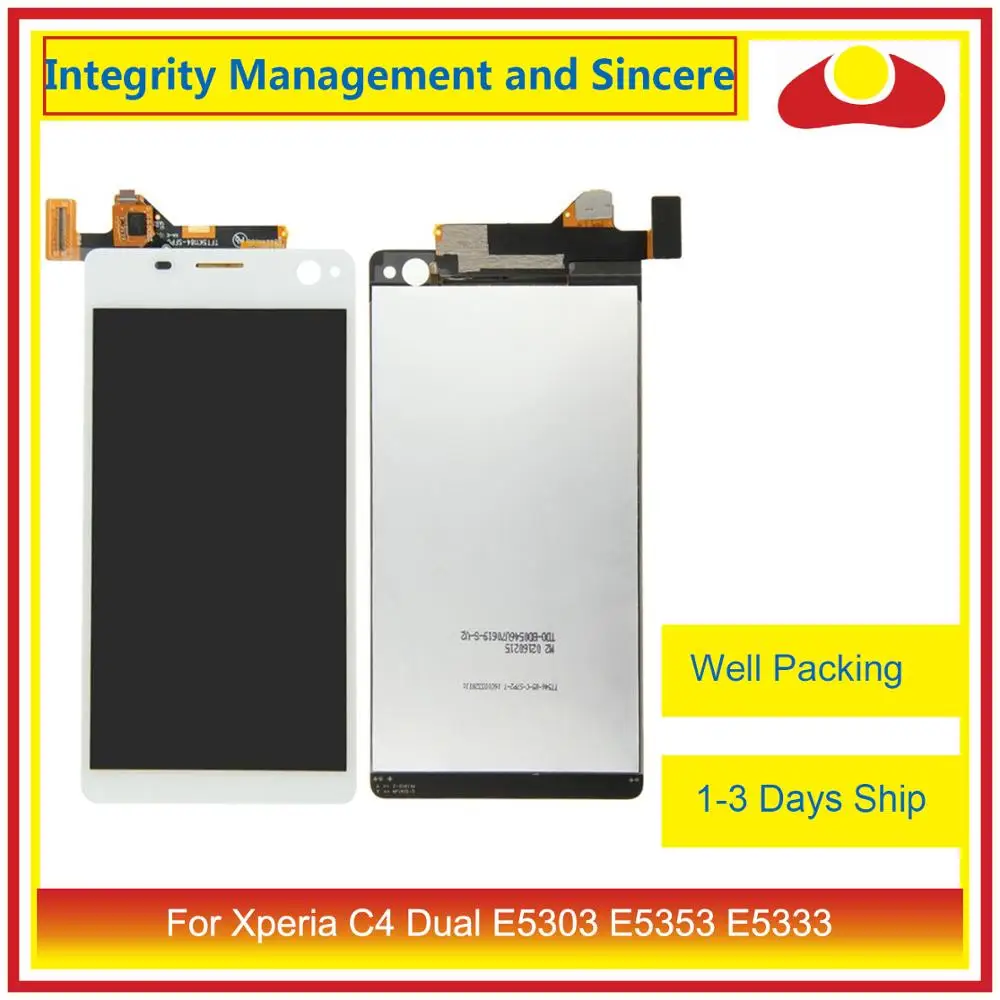 

5.5" High Quality LCD For SONY Xperia C4 Display Touch Screen For SONY Xperia C4 LCD Display Dual E5303 E5353 E5333