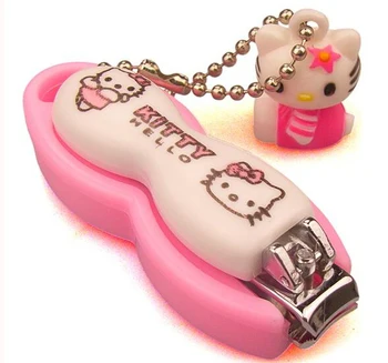

(10 pcs/Lot) Cartoon Feet Care Nail Cutter Nail Clipper With Doll