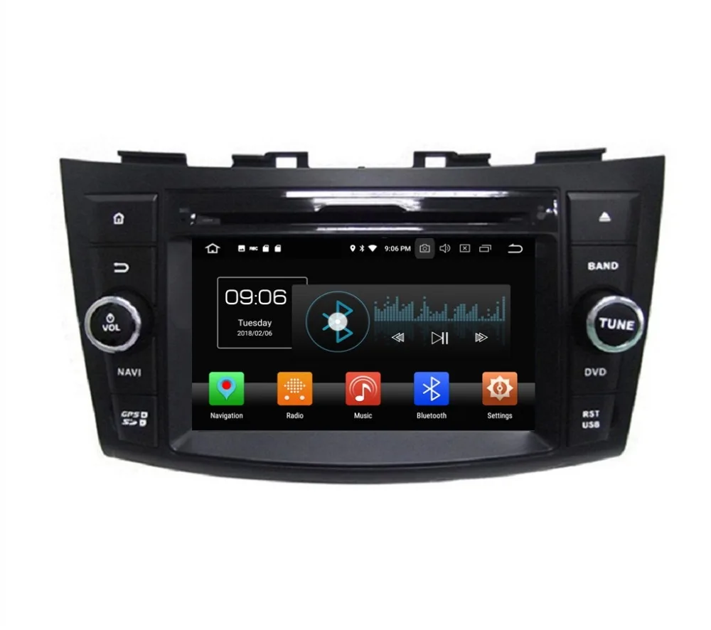 2 din 7 Android 8 0 Octa Core Car DVD font b Multimedia b font GPS