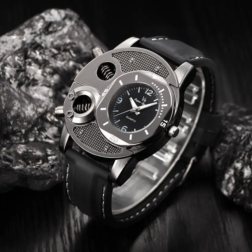 Роскошные мужские часы, модные часы для мужчин, Топ бренд, высокое качество, модные мужские тонкие спортивные кварцевые часы из силикагеля для студентов 40p