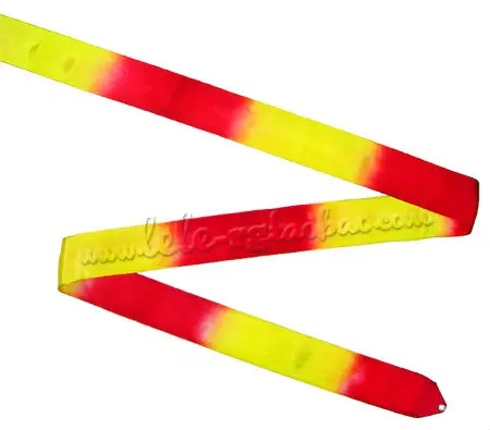 

Two color Rhythmic Gymnastics Ribbon