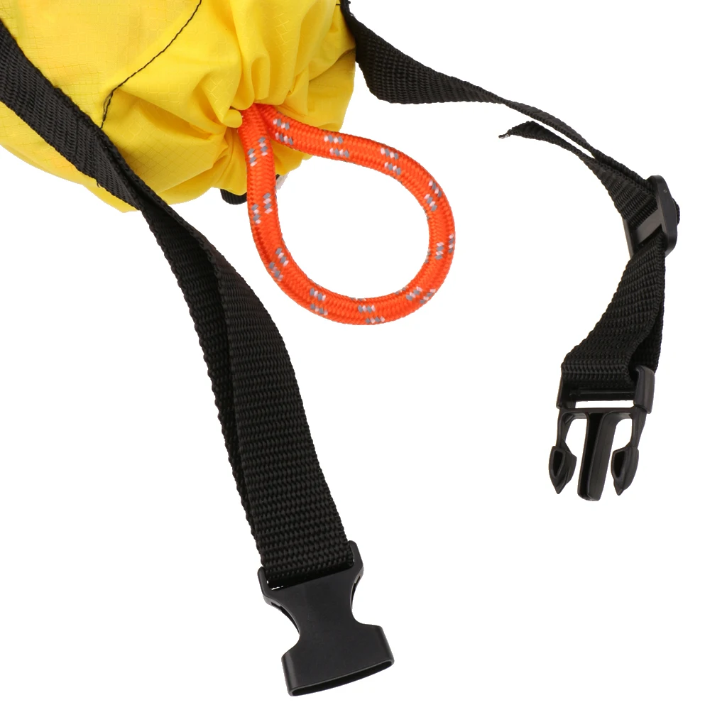 1Pcs Kayak Reflective Rescue Line Throwline Water Safe Throw Bag Floating Rope Watersports Boating Rafting Equipment 16m/21m