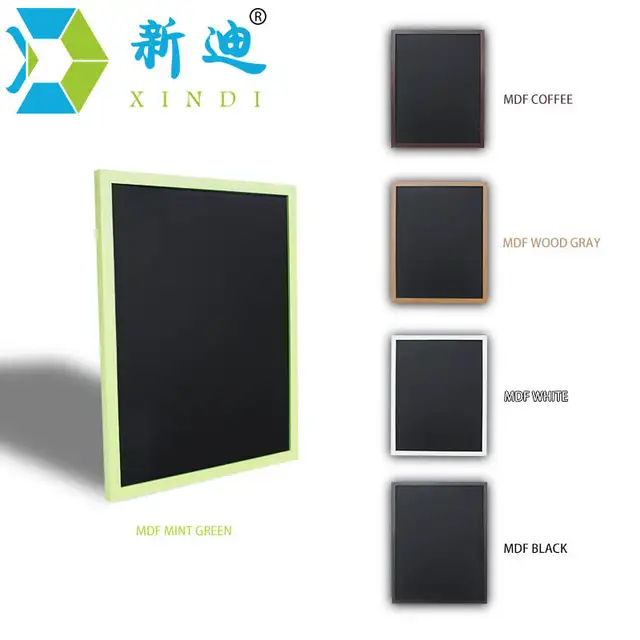 MDF Wooden Frame Blackboard 4