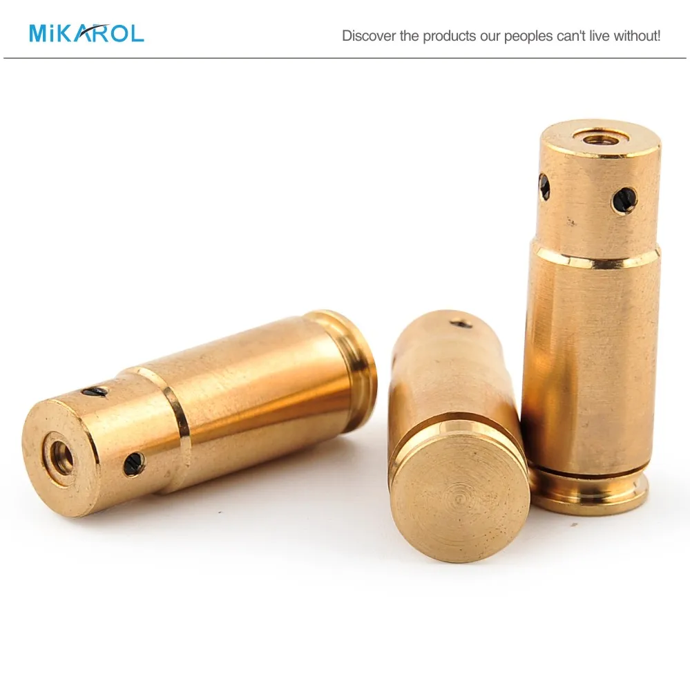 9mm Red Laser Dot Boresighter Bore Sight Caliber Cartridge Boresight