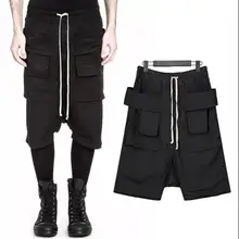 27-44, новинка, летние мужские повседневные шорты с карманами, тонкие шорты с подвешиванием, стильные шорты с низкой промежностью, большие размеры, костюмы