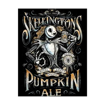 

5D Diy Diamond Painting Skull Jack Sally Cross Stitch Horror Halloween Needlework Home Decorative Full Diamond Embroidery mosaic