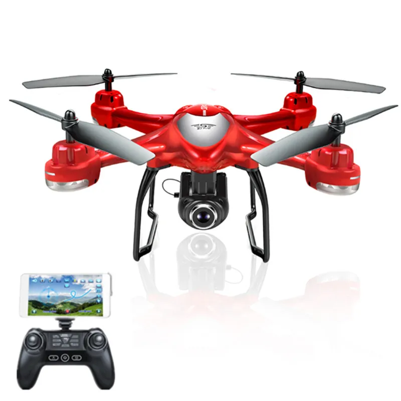 

New Arrival S-SERIES S30W Double GPS Dynamic Follow WIFI FPV With 720P Wide Angle Camera RC Drone Quadcopter Racing VS MJX Bugs6
