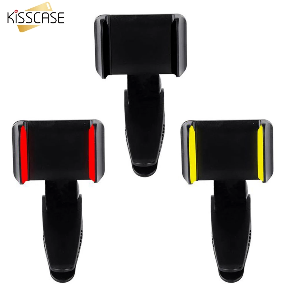 360 Rotation Sonnenblende Auto Telefon Halter Für iPhone X XS 8 7 Plus Samsung Huawei Auto GPS Navi