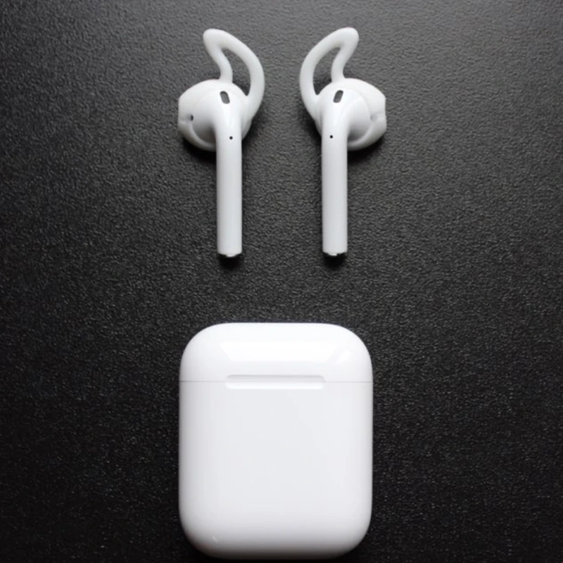 Новинка для Apple AirPods замена мягкий силиконовый Противоскользящий ушной крючок bluetooth наушники наконечники для наушников Наушники Чехол протектор