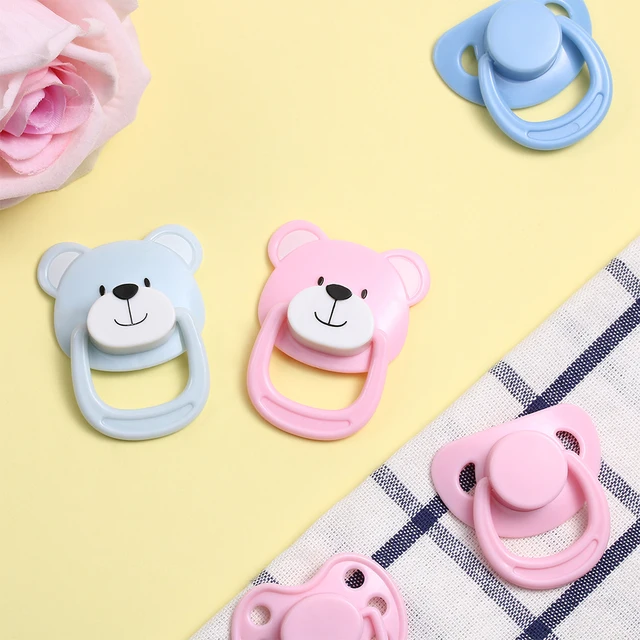Brand New Lovely Doll Magnet Pacifier Doll Supplies Dummy Nipples Magnet For New Reborn Baby Kids Toy Doll Accessories 2